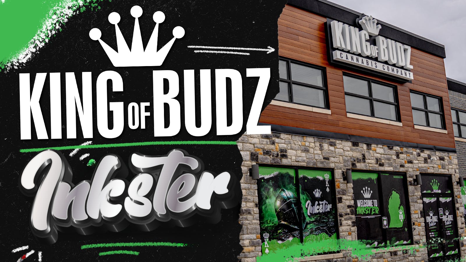 King of Budz Inkster listing banner