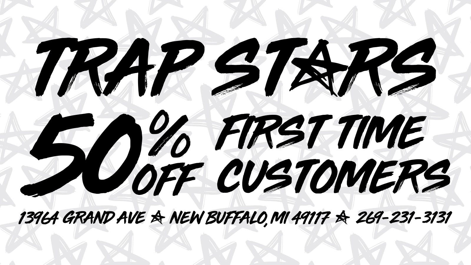 Trap Stars Outlet listing banner