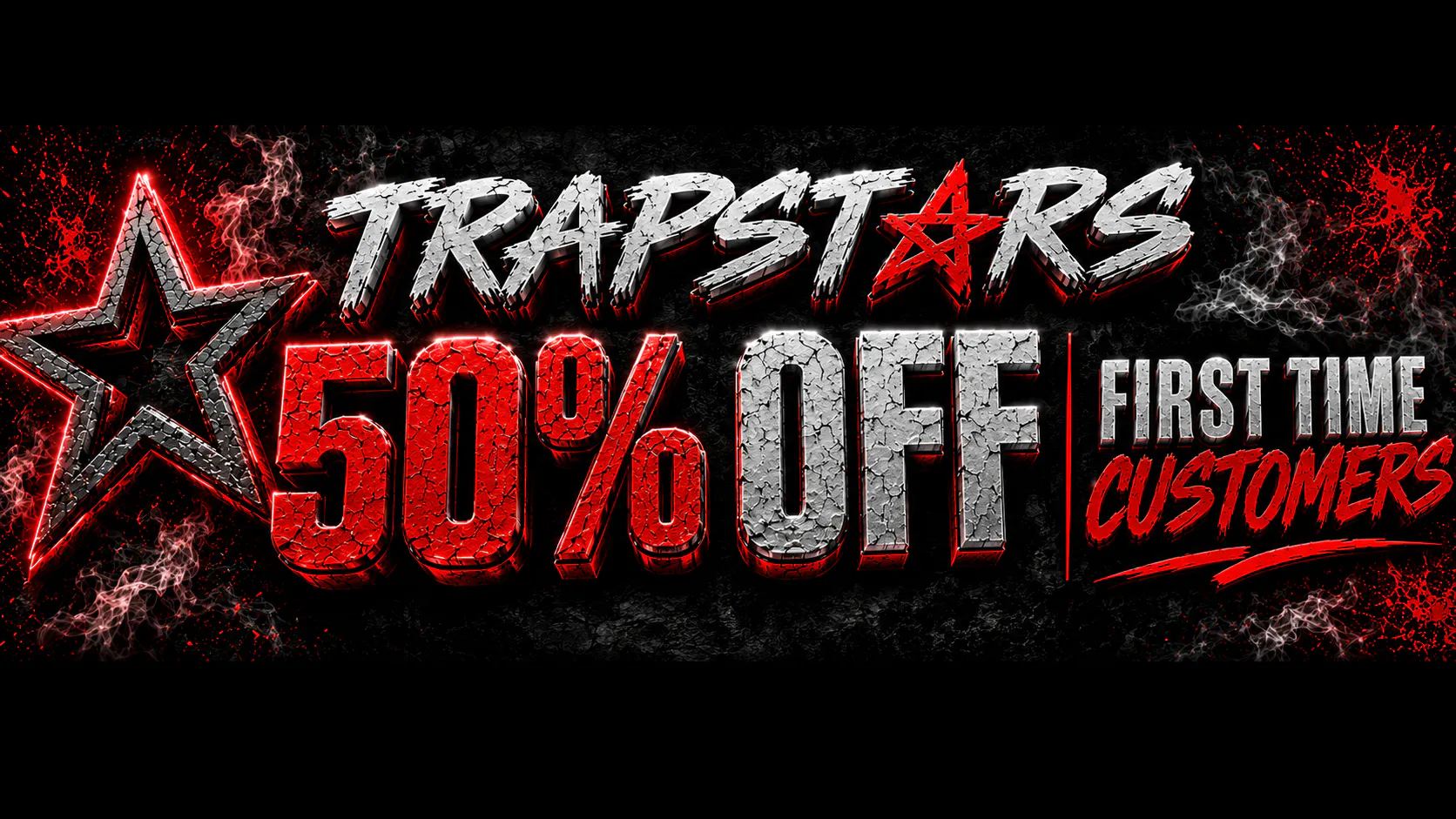 Trap Stars Outlet listing banner