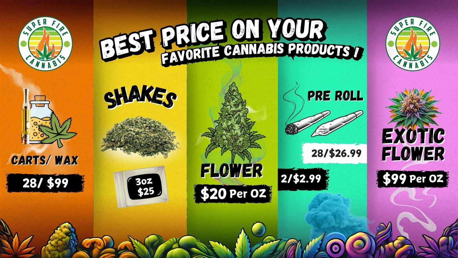 Super Fire Dispensary - Shields listing banner