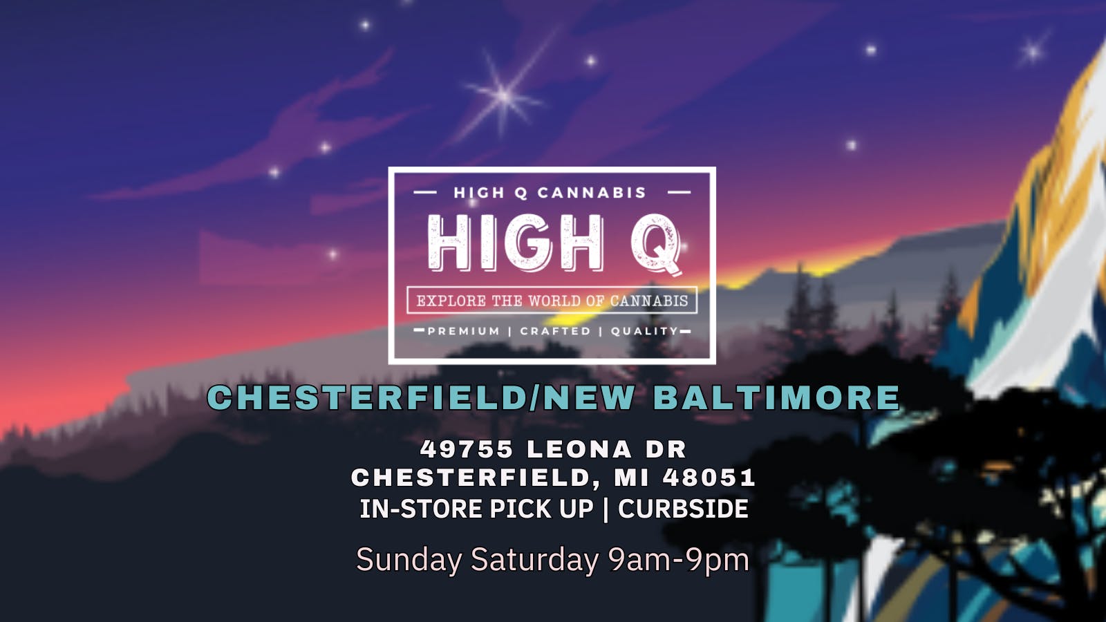 High Q Cannabis listing banner