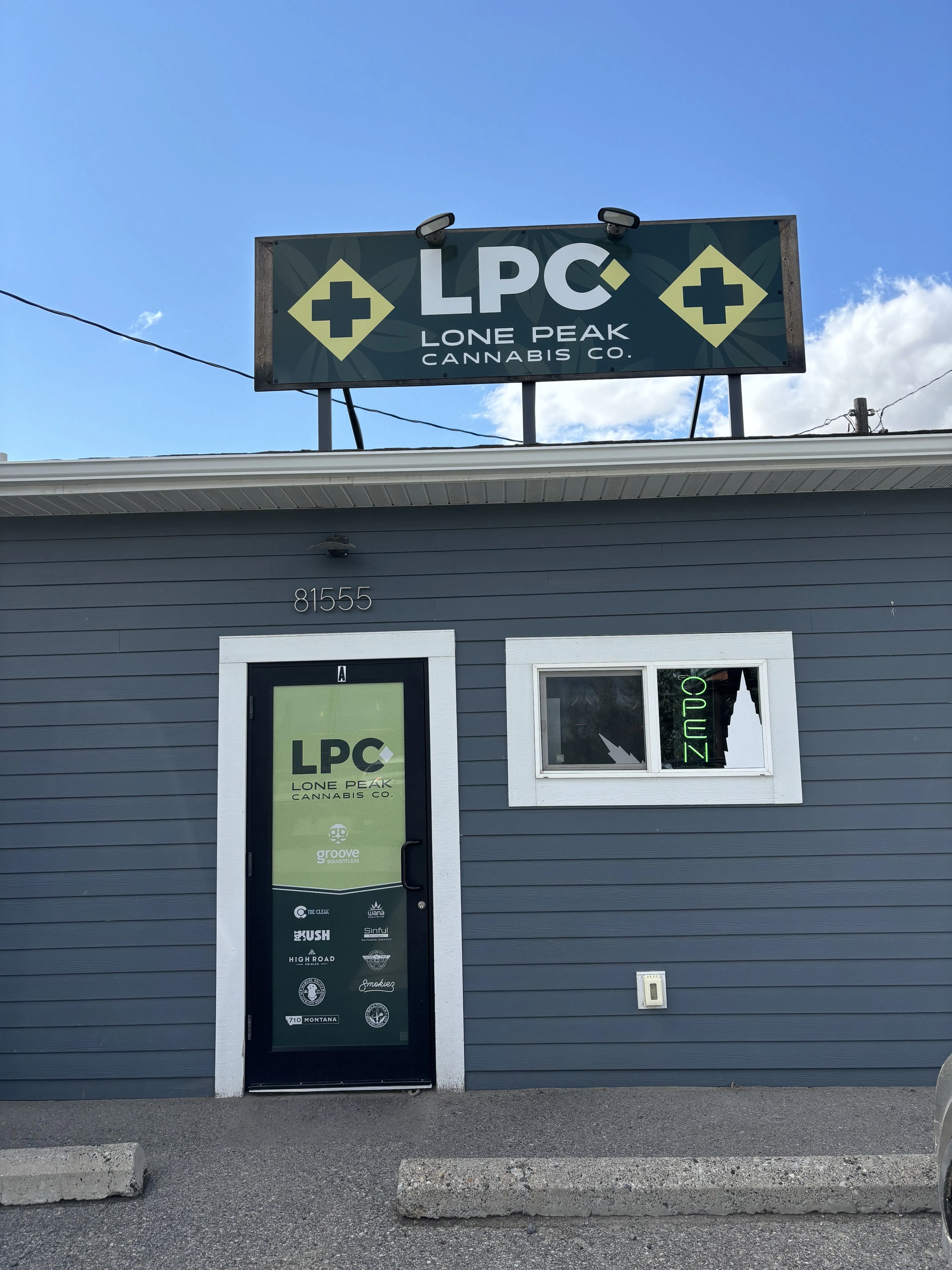 Lone Peak Cannabis Co. Four Corners listing banner