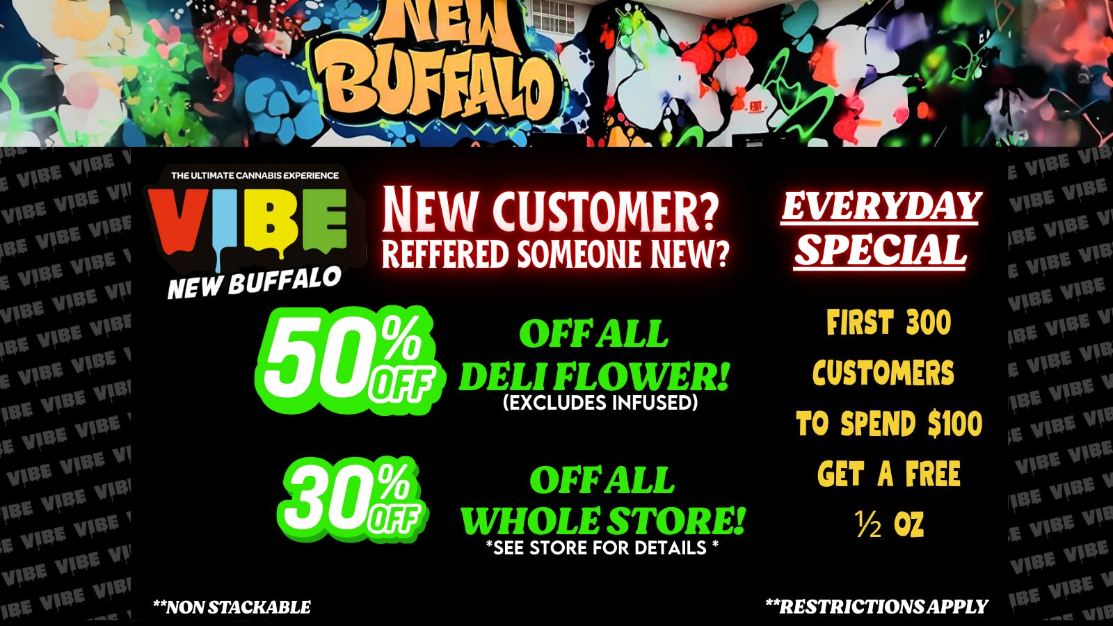 Vibe New Buffalo listing banner