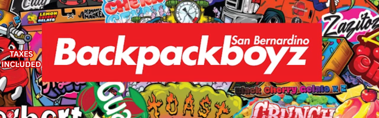 Backpack Boyz San Bernardino listing banner