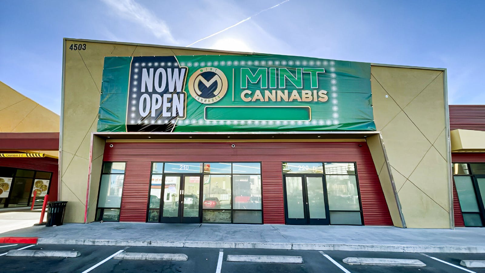 Mint Cannabis - Paradise listing banner