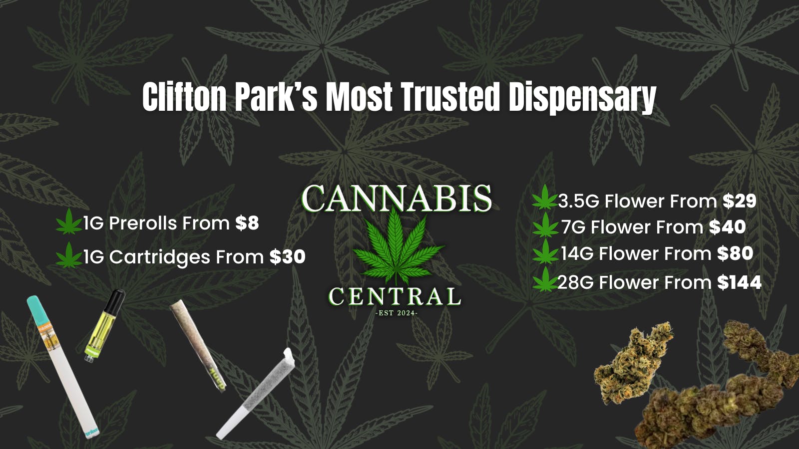 Cannabis Central listing banner