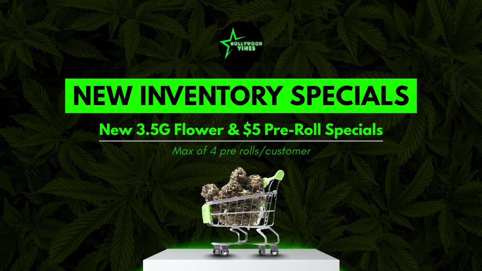 Hollywood Vines listing banner