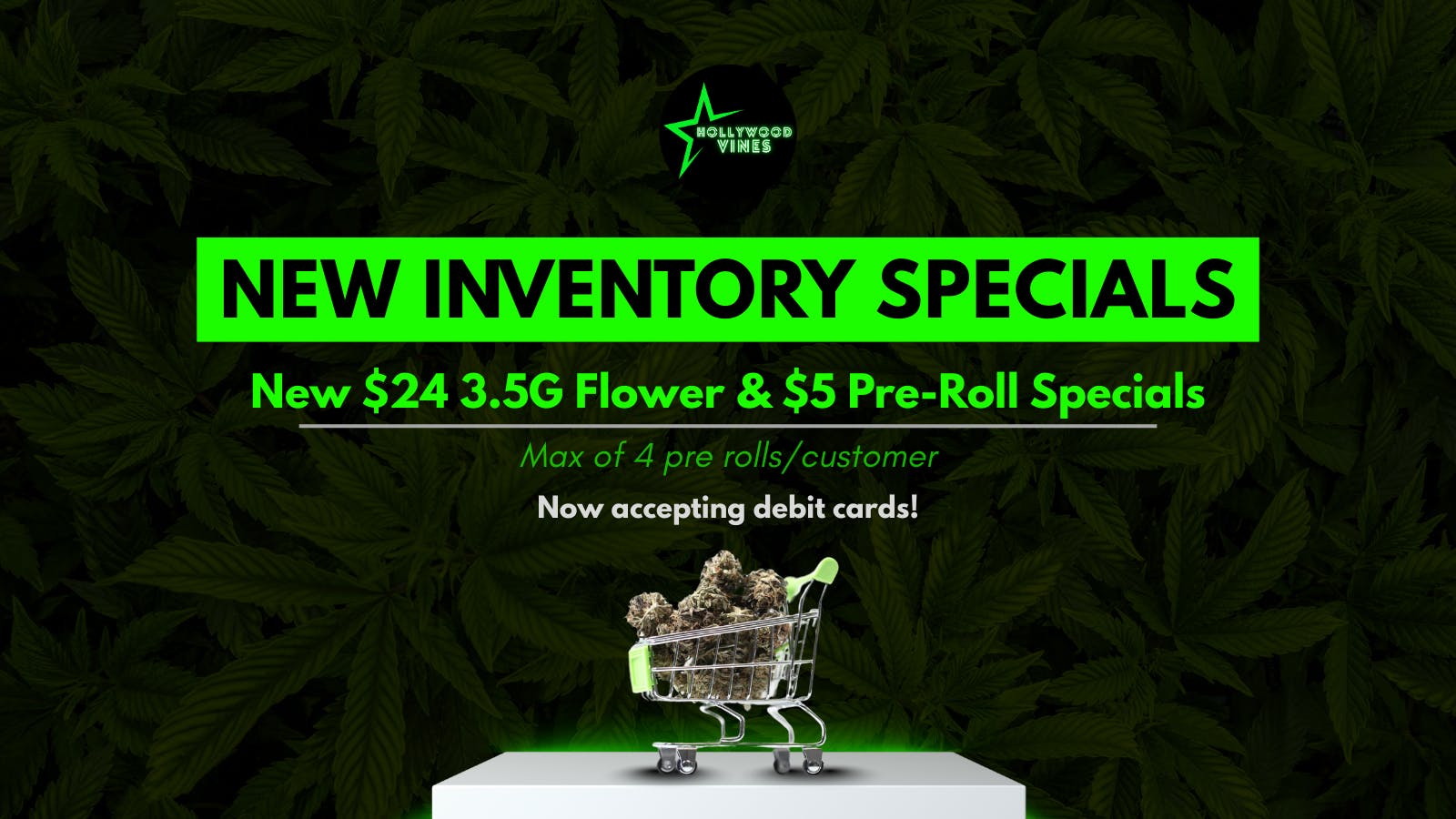 Hollywood Vines listing banner