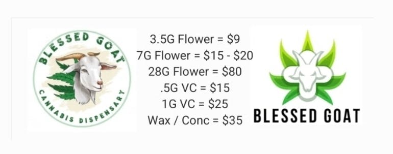 Blessed Goat listing banner