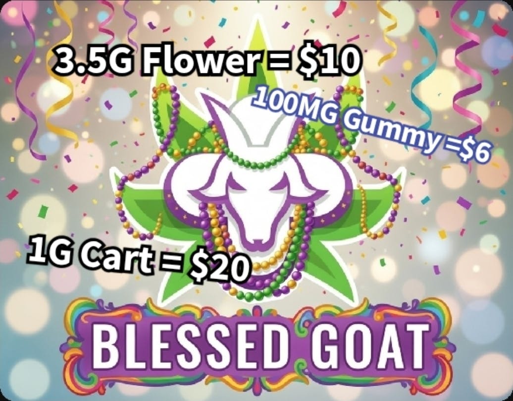 Blessed Goat listing banner