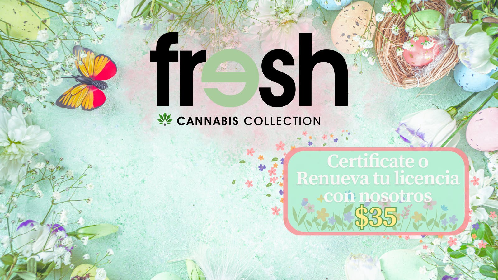 Fresh Cannabis Collection listing banner