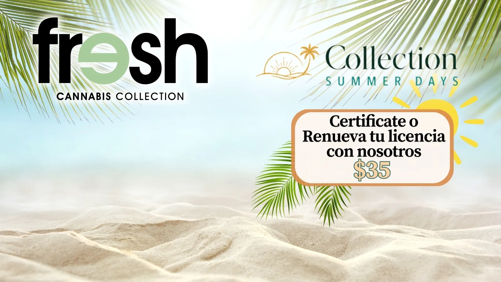 Fresh Cannabis Collection listing banner