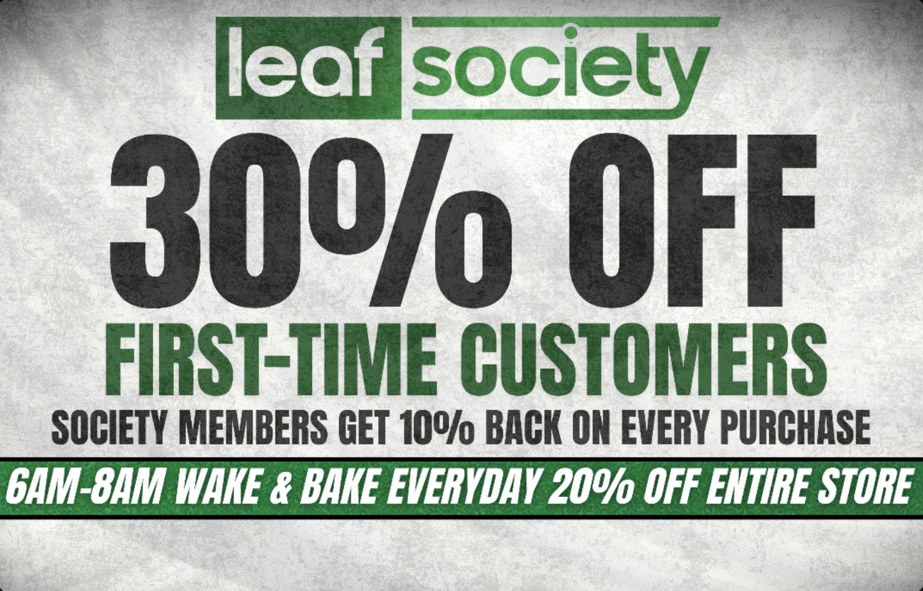 Leaf Society listing banner