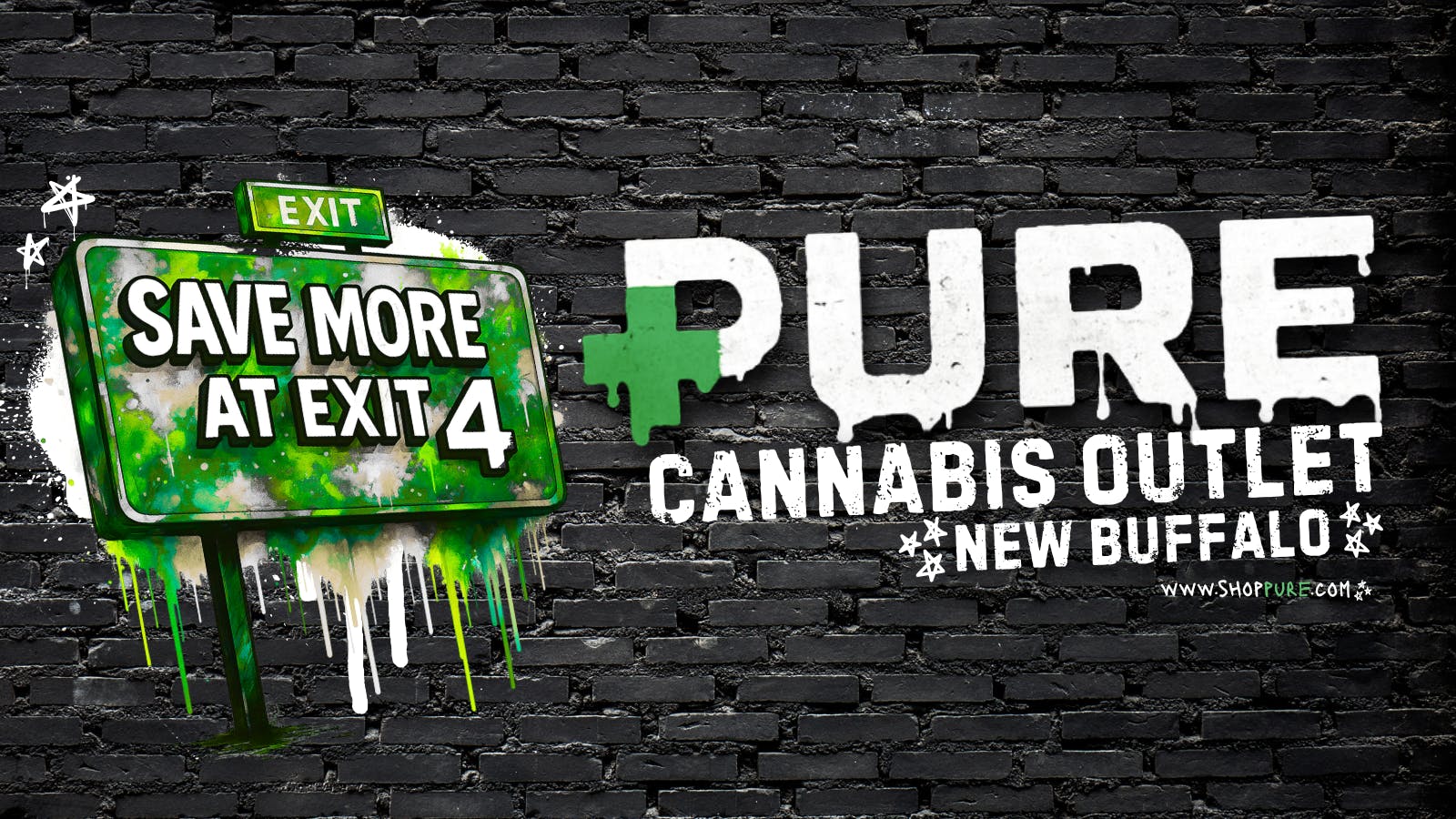 Pure Cannabis Outlet - New Buffalo listing banner