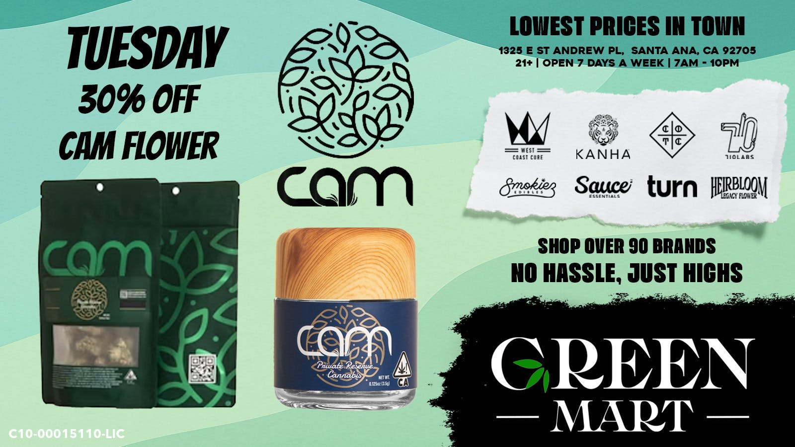 Green Mart listing banner