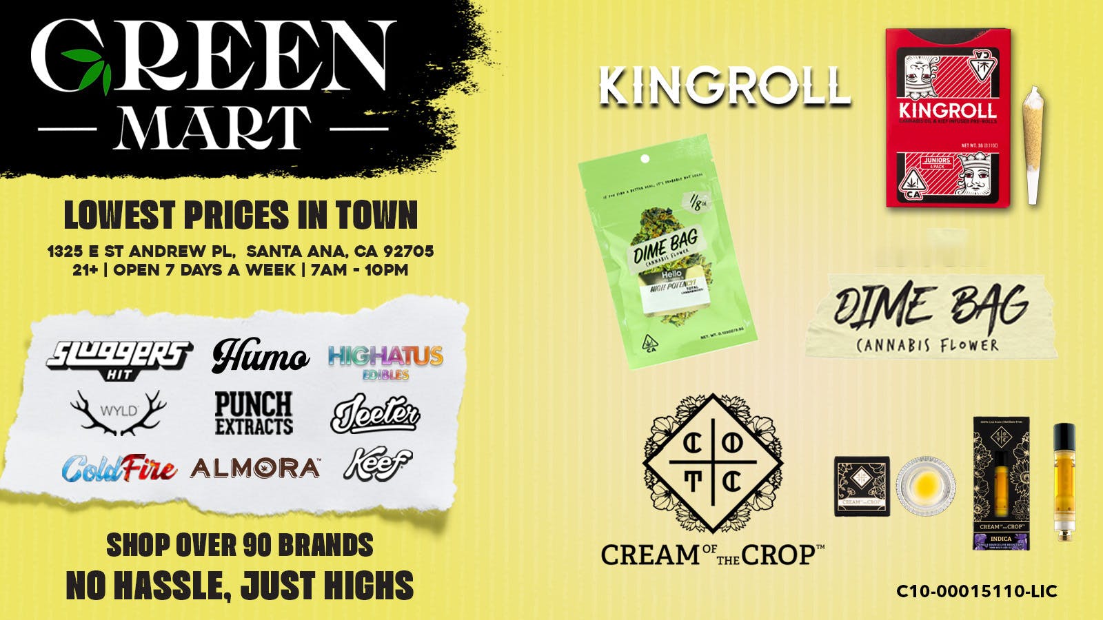 Green Mart listing banner