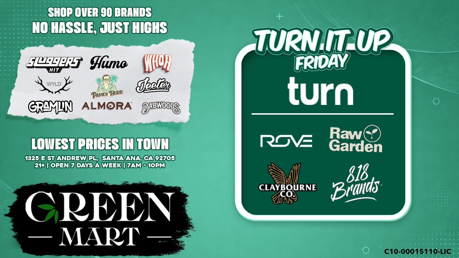 Green Mart listing banner