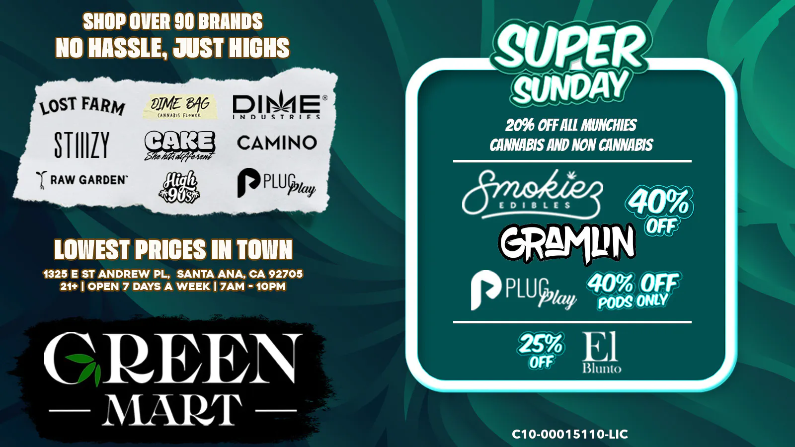 Green Mart listing banner