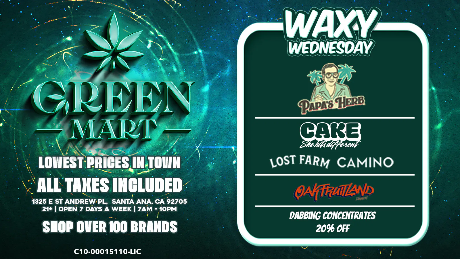 Green Mart listing banner