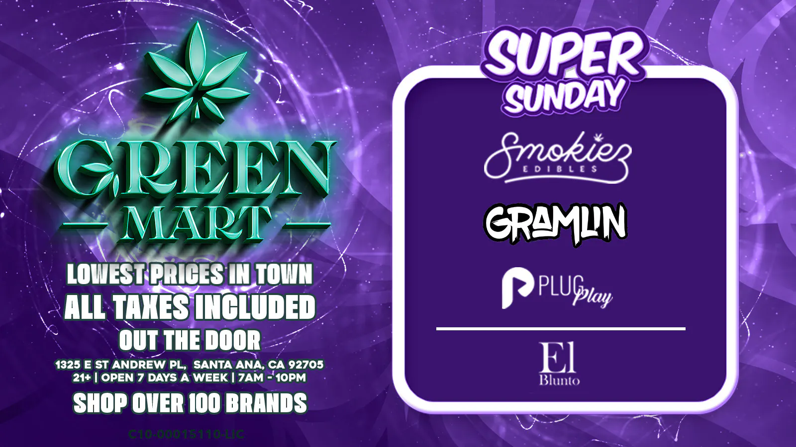Green Mart listing banner