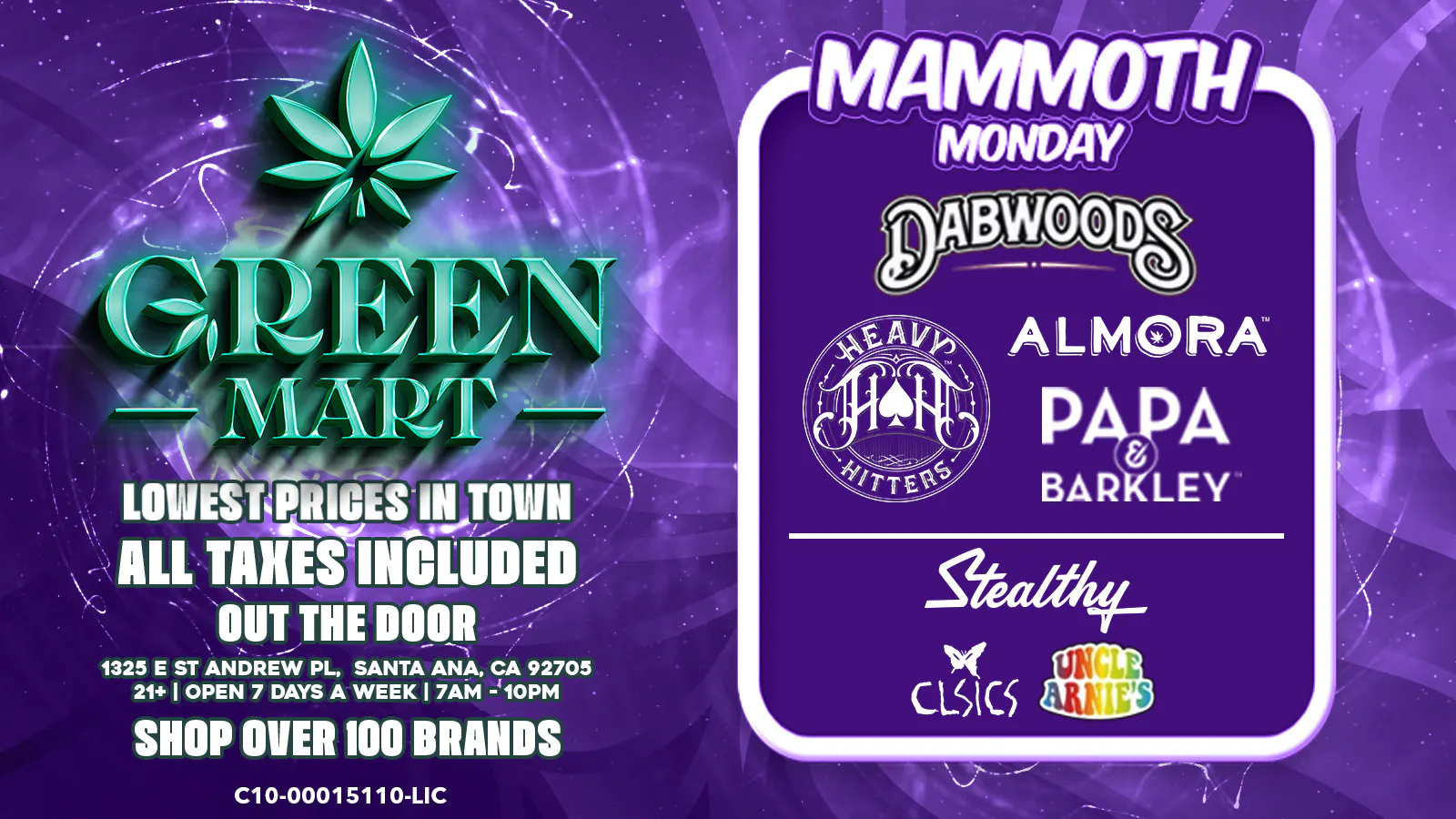 Green Mart listing banner