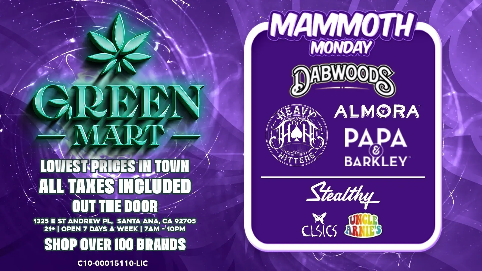 Green Mart listing banner