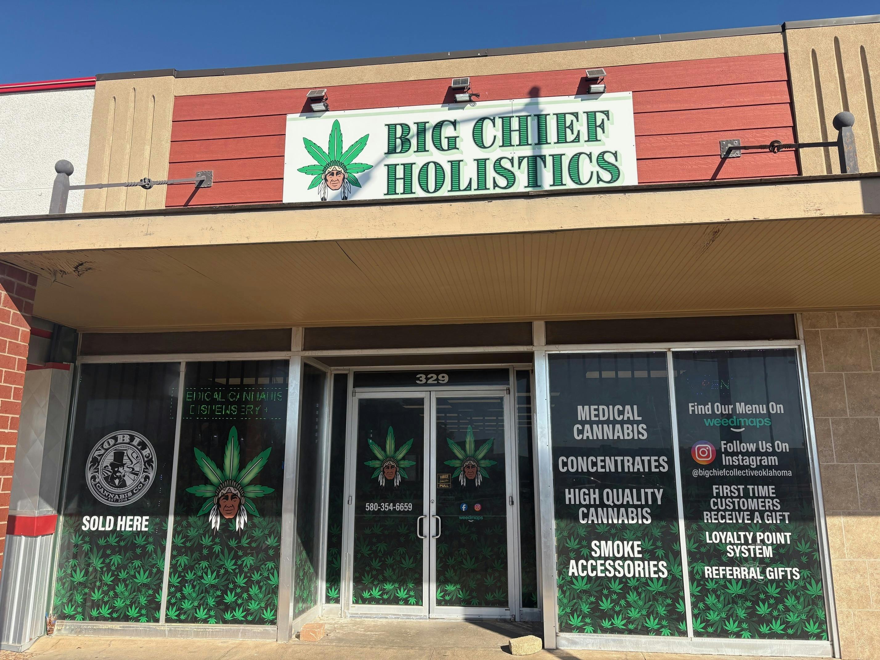 Big Chief Holistics listing banner