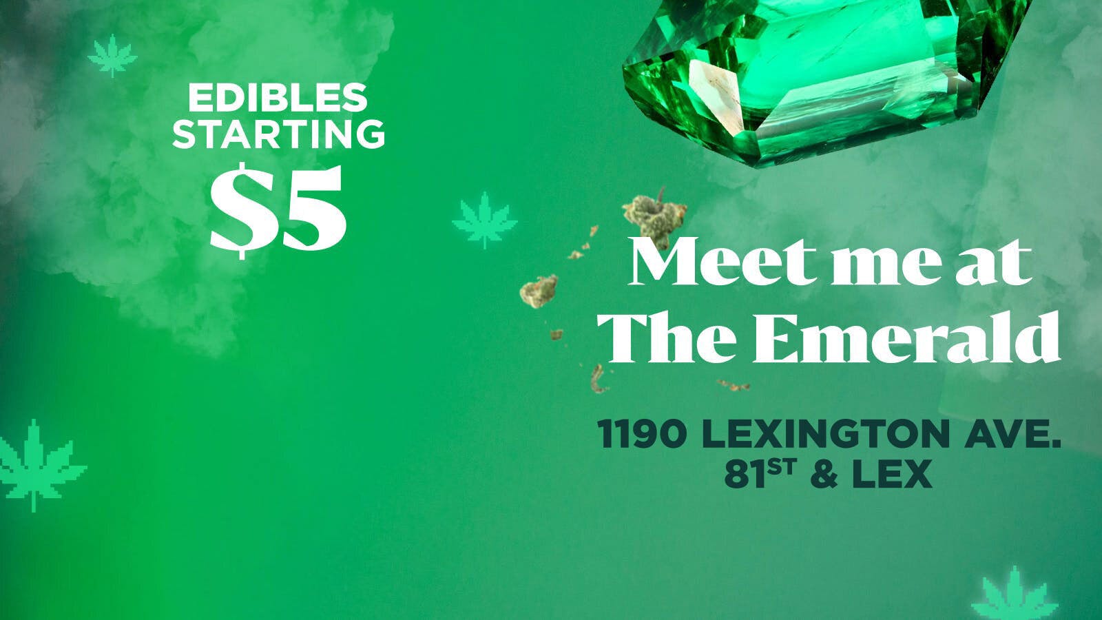 The Emerald Dispensary - Upper East Side listing banner