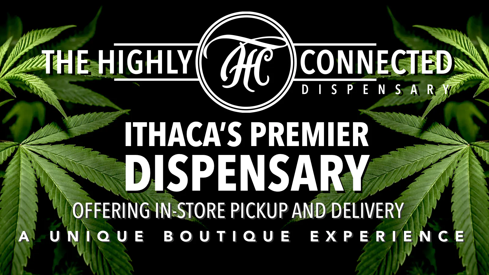 The Highly Connected Dispensary listing banner