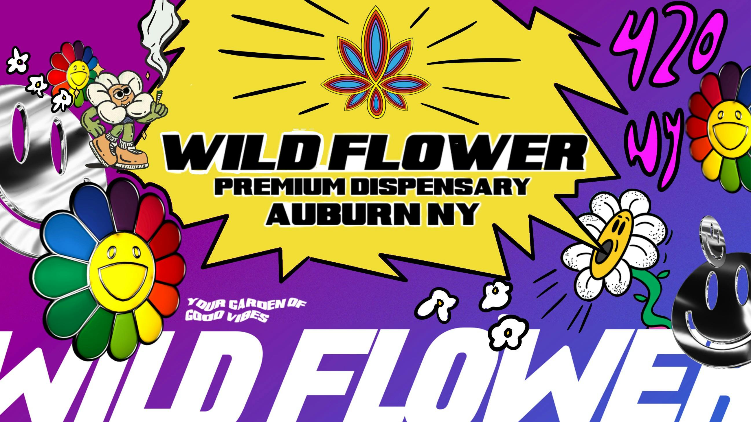 Wild Flower Dispensary listing banner