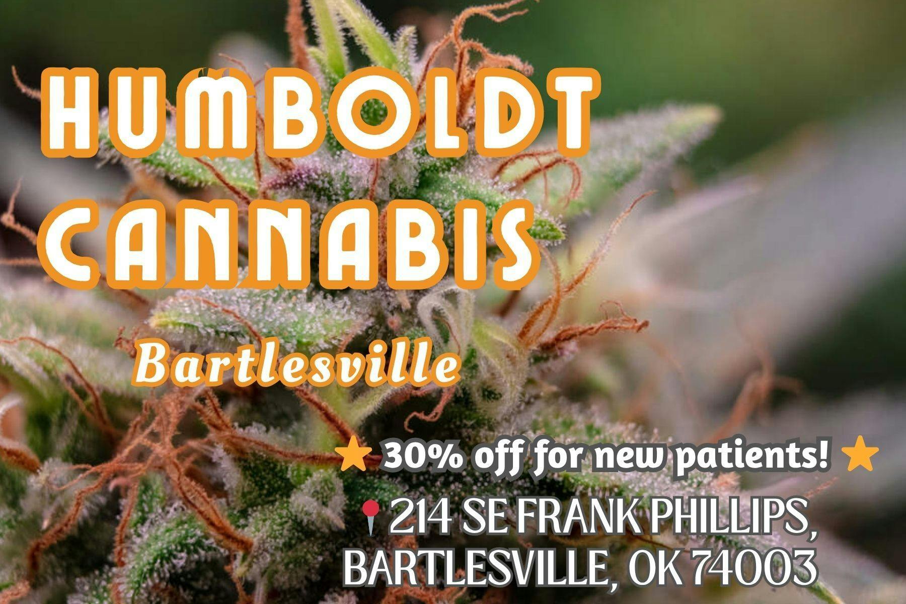 Humboldt Cannabis - Bartlesville listing banner