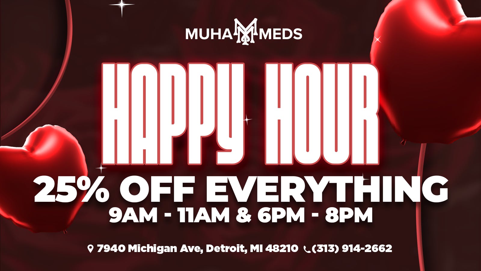 Muha Meds - Michigan Ave. listing banner