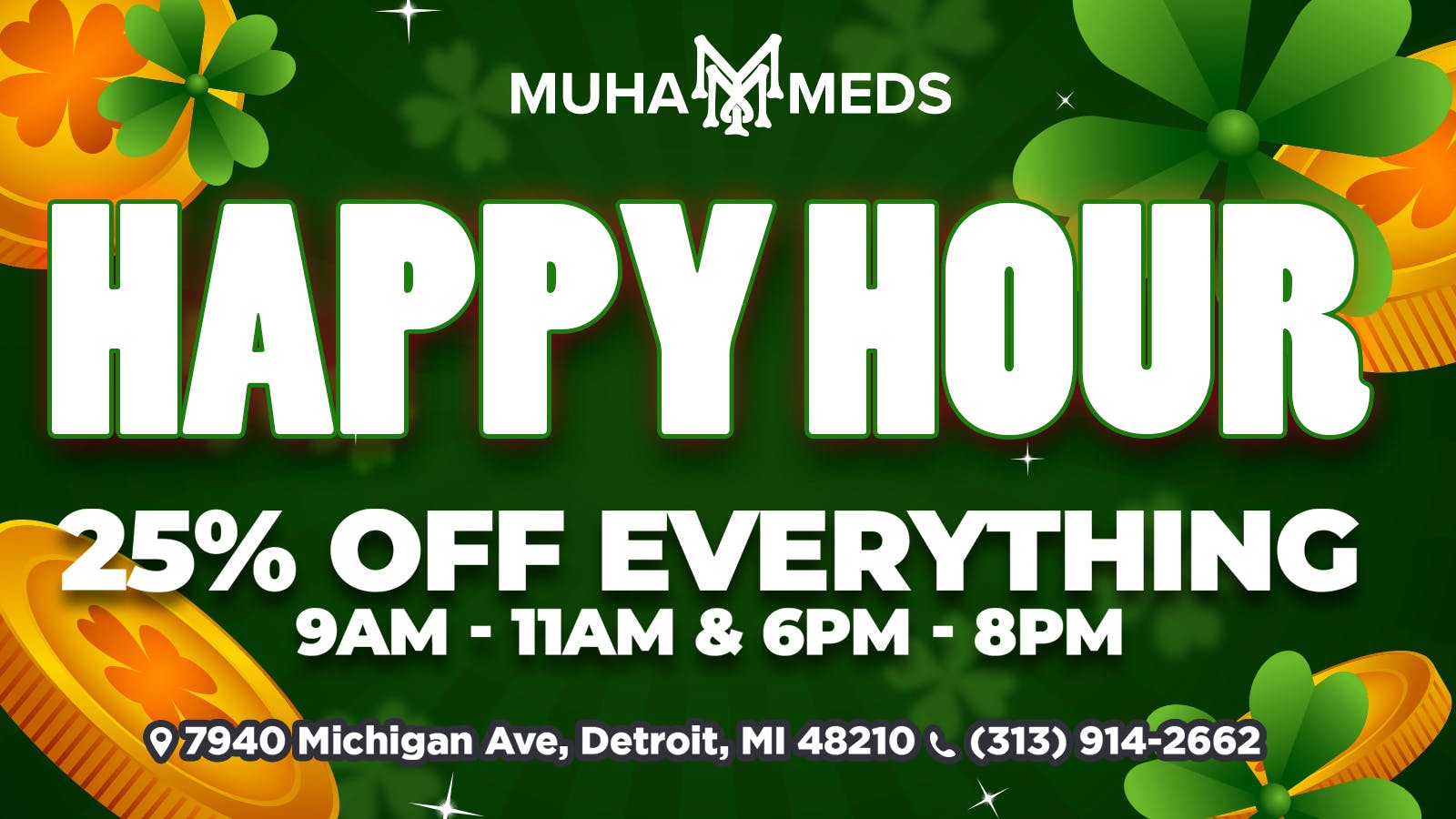 Muha Meds - Michigan Ave. listing banner