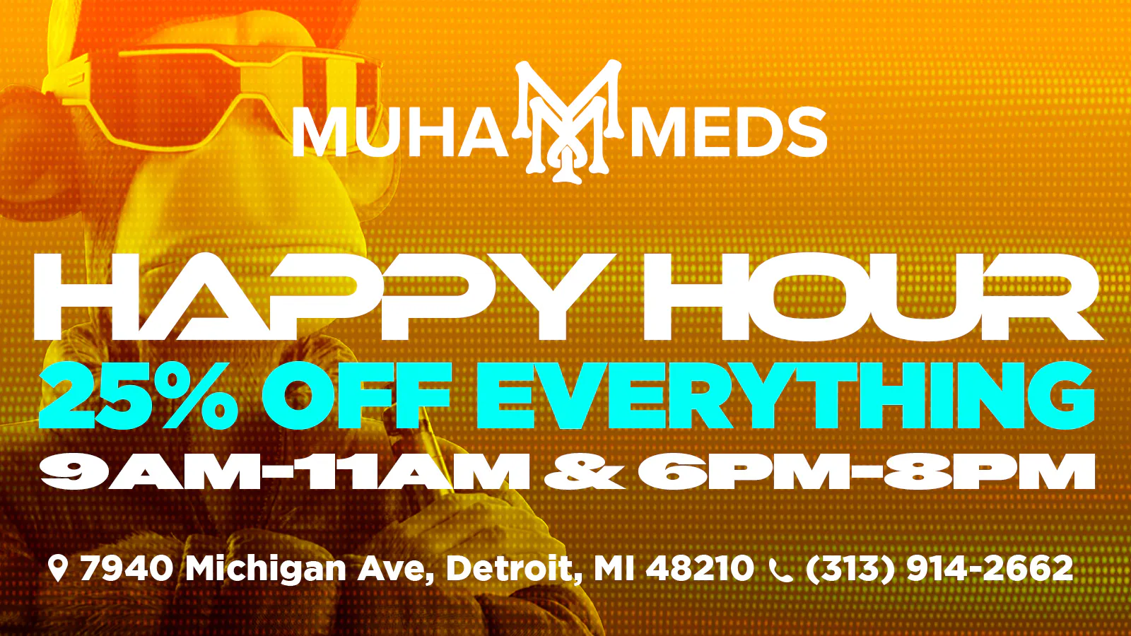 Muha Meds - Michigan Ave. listing banner