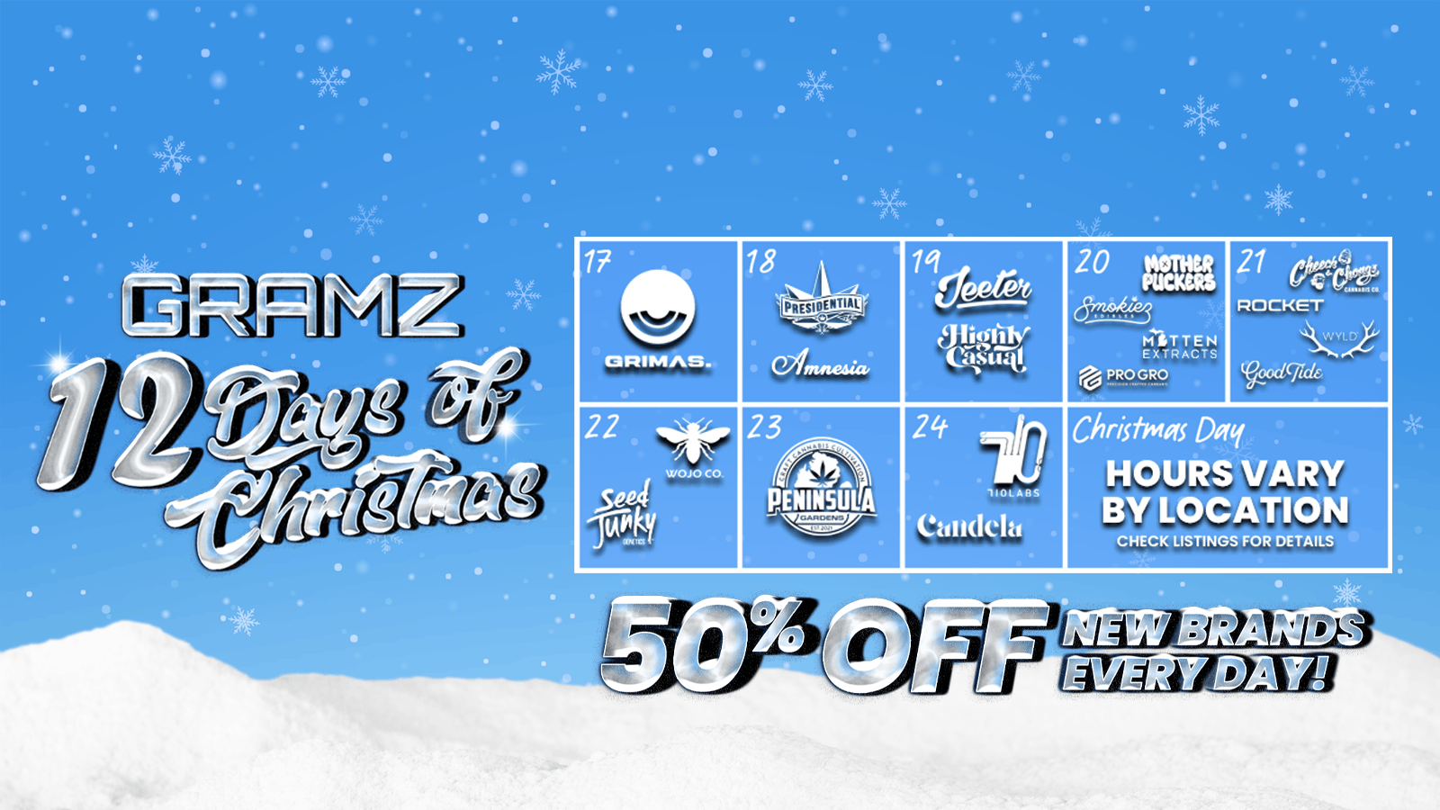 Gramz Cannabis - Three Rivers listing banner