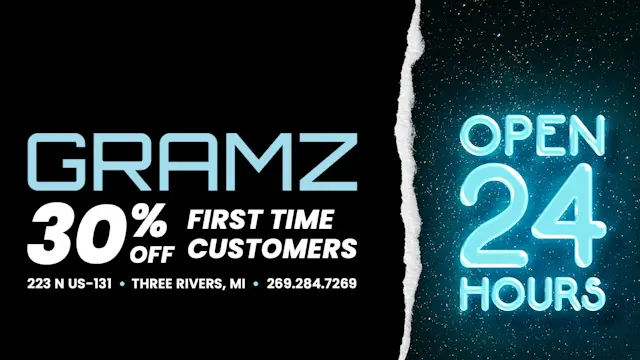 Gramz Cannabis - Three Rivers listing banner
