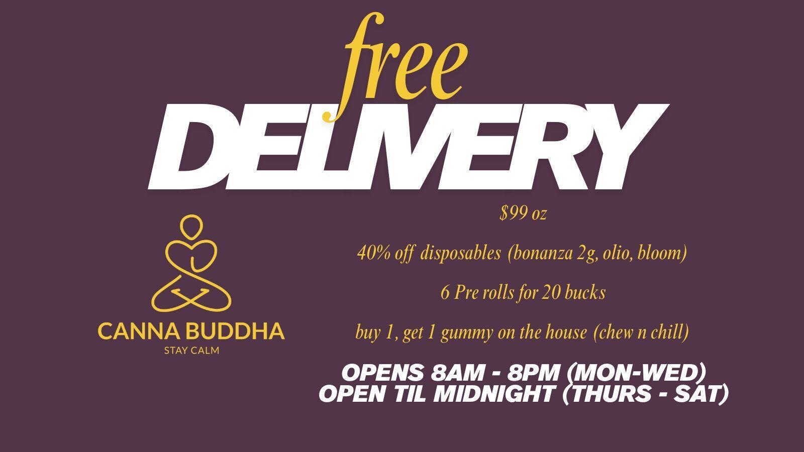 Canna Buddha - Queens listing banner