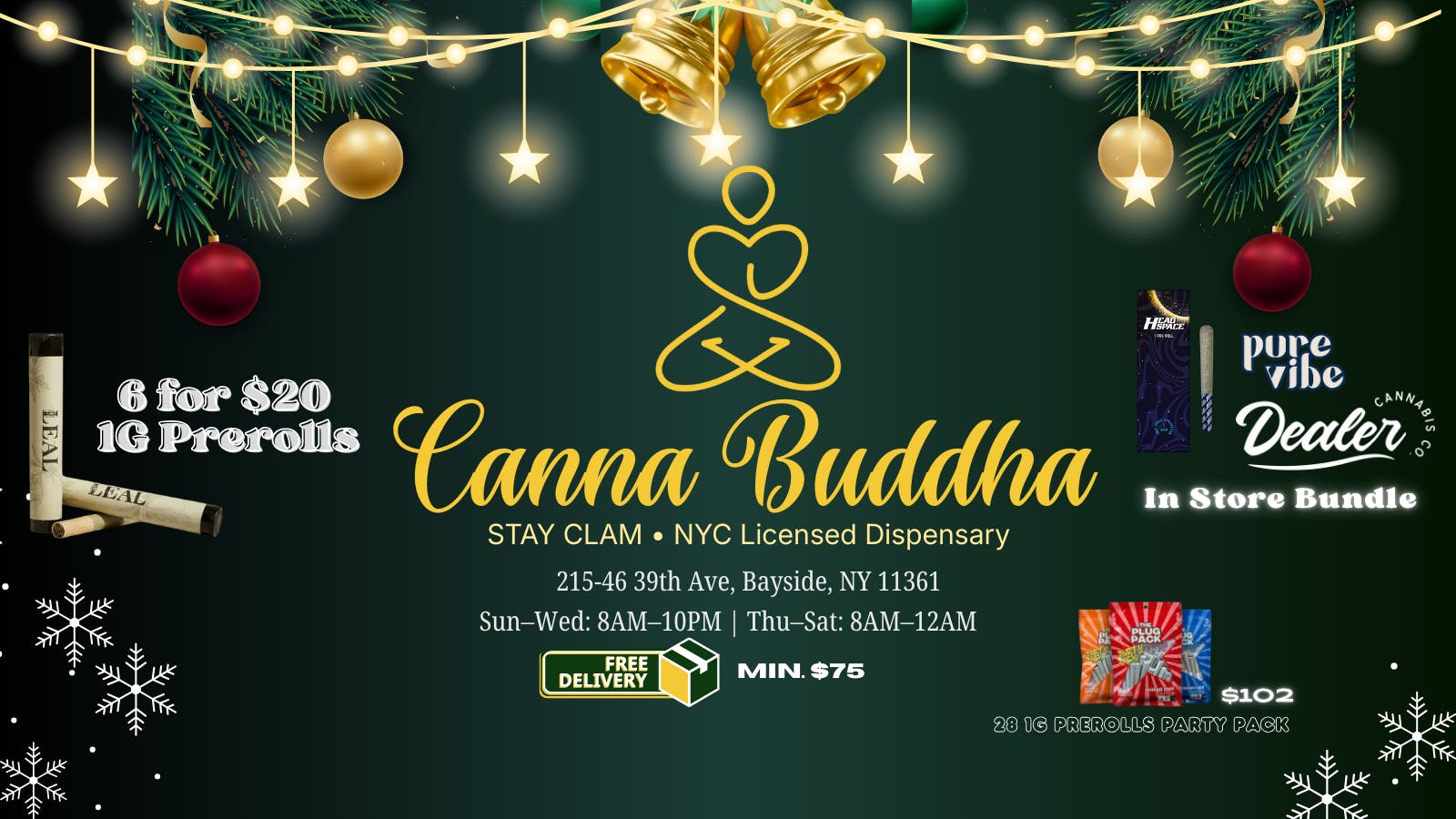 Canna Buddha - Queens listing banner