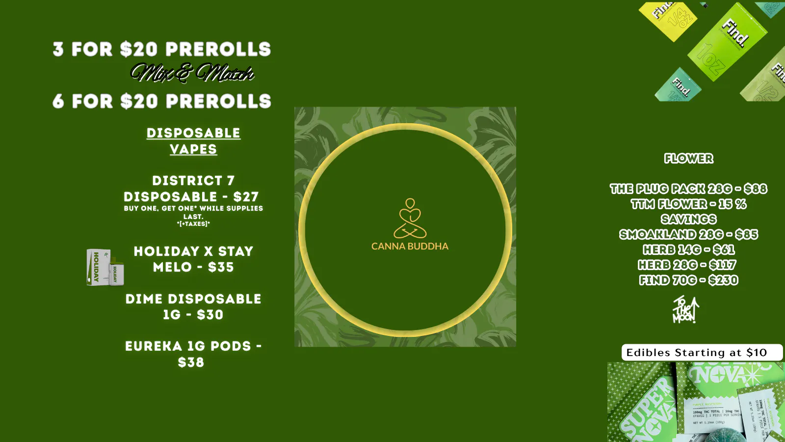 Canna Buddha - Queens listing banner