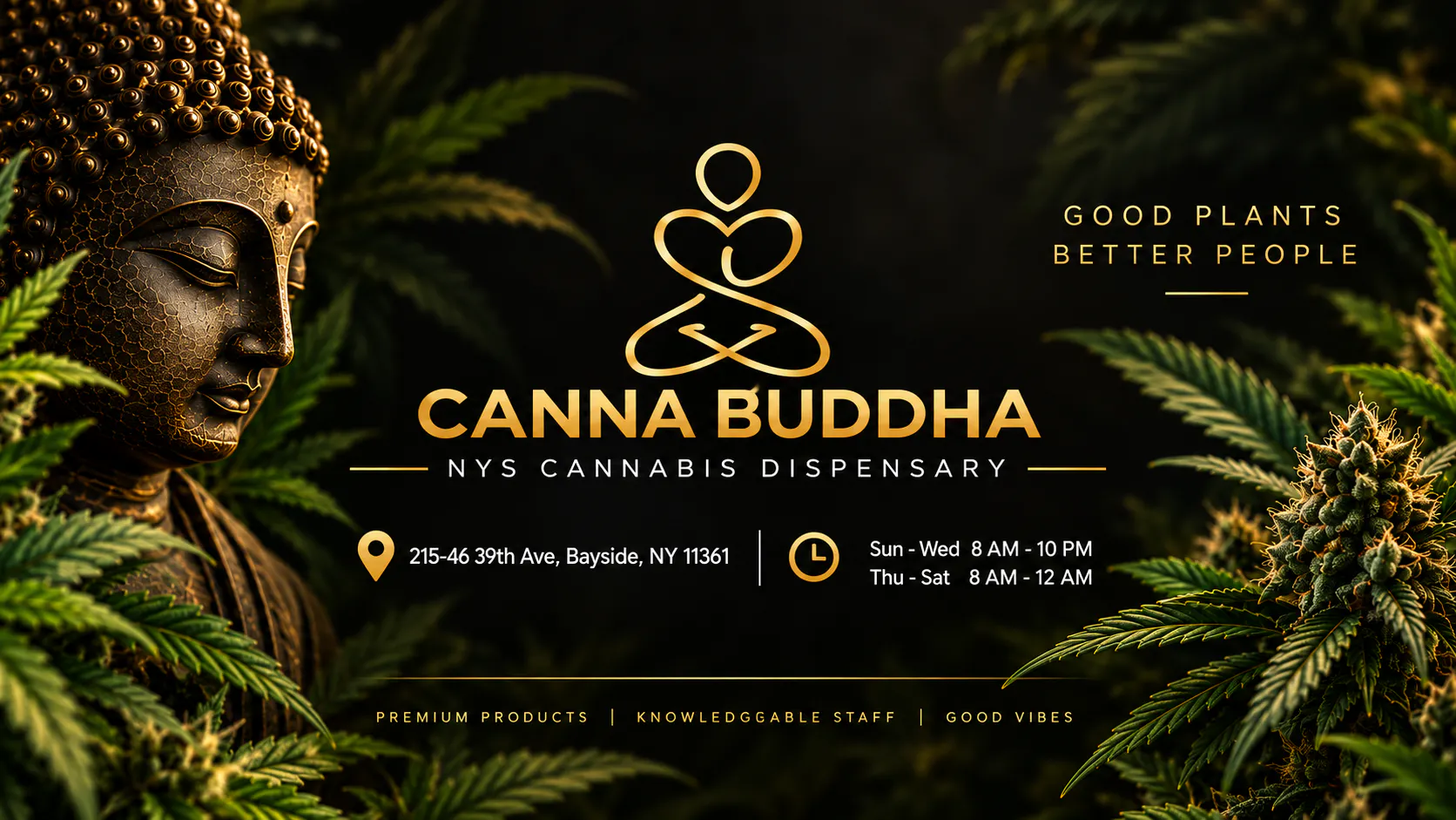 Canna Buddha - Queens listing banner