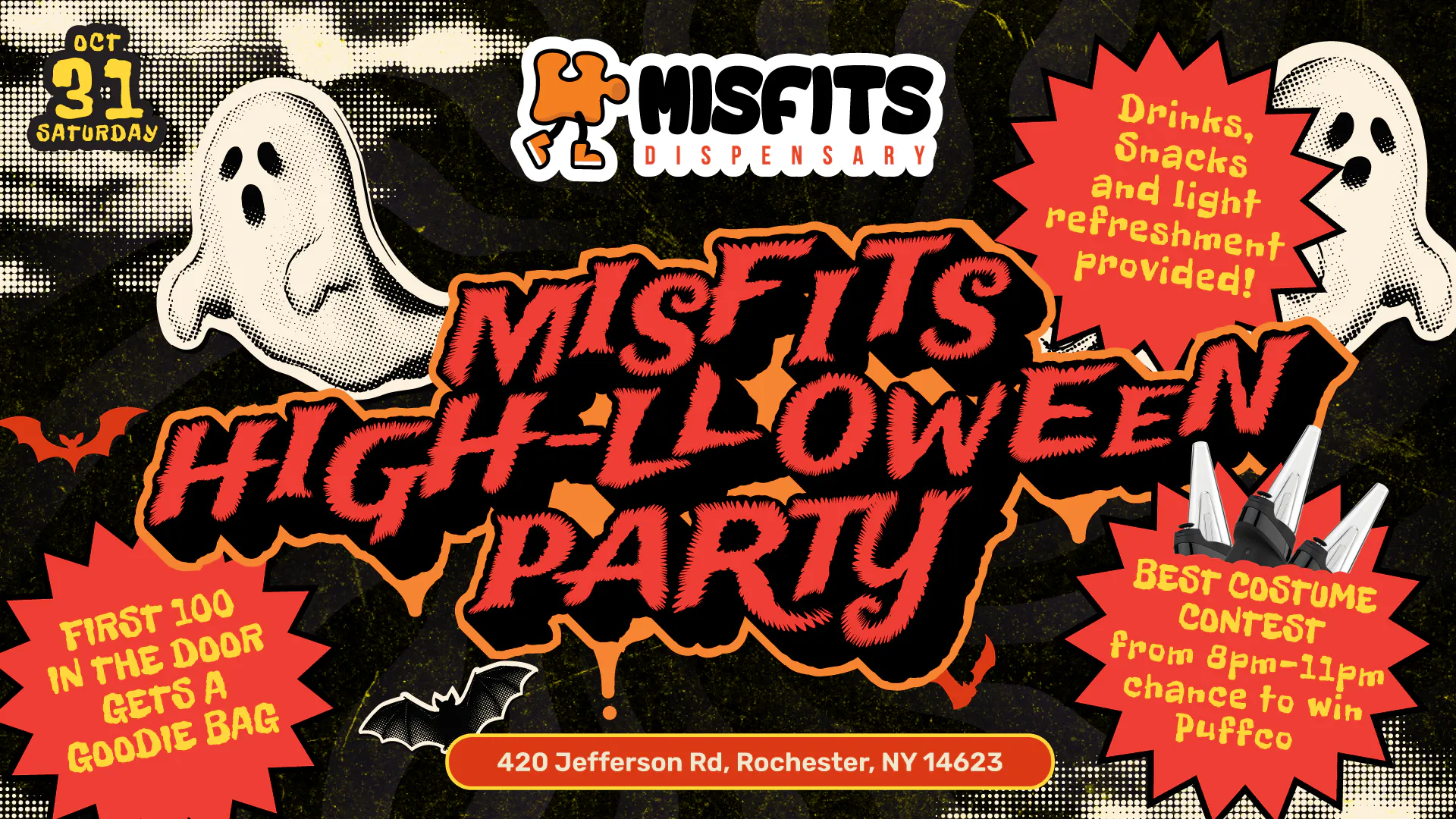 Misfits Dispensary listing banner