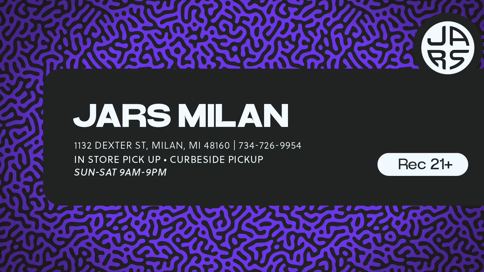 JARS Cannabis - Milan listing banner