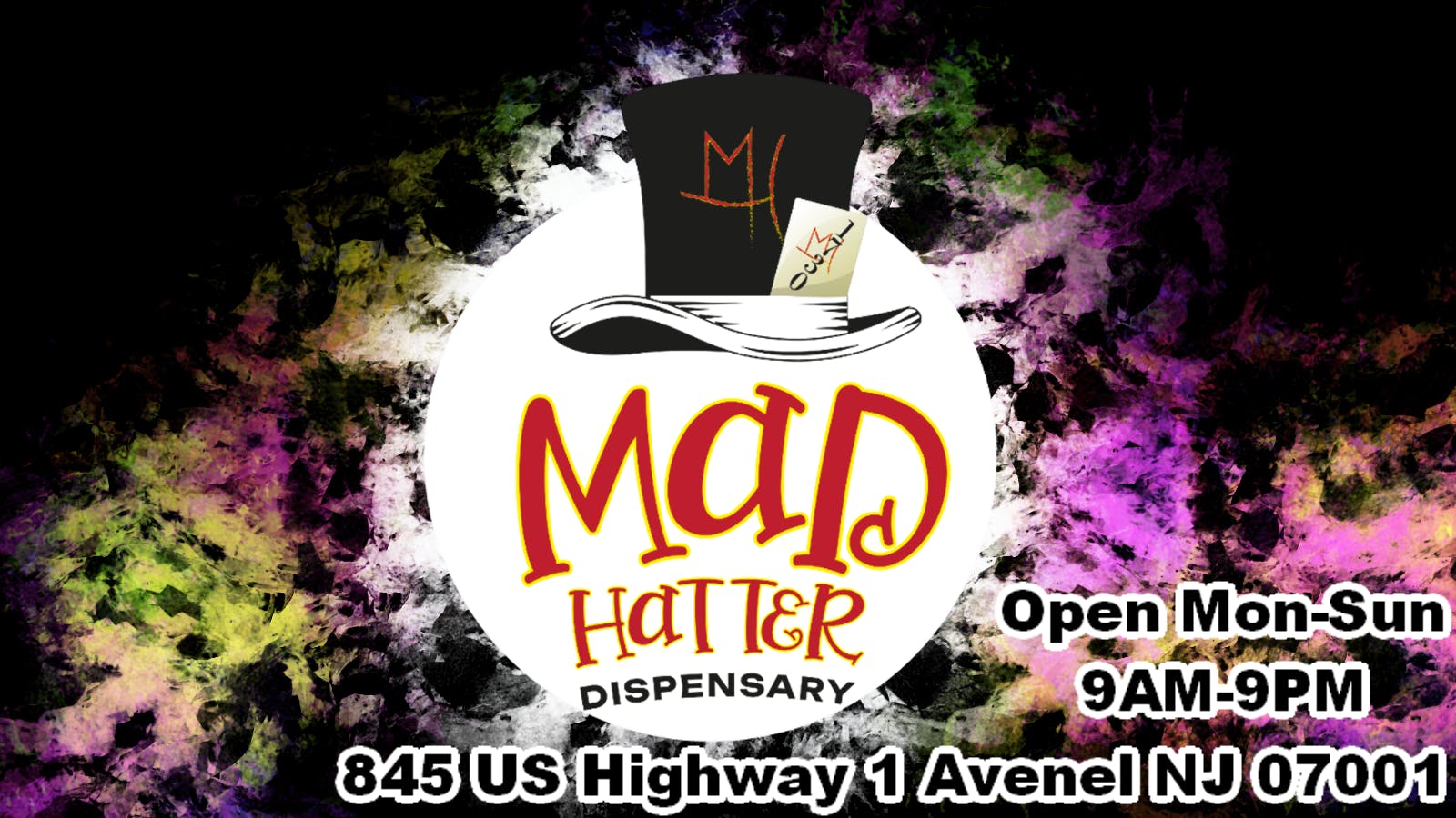 Mad Hatter Dispensary listing banner