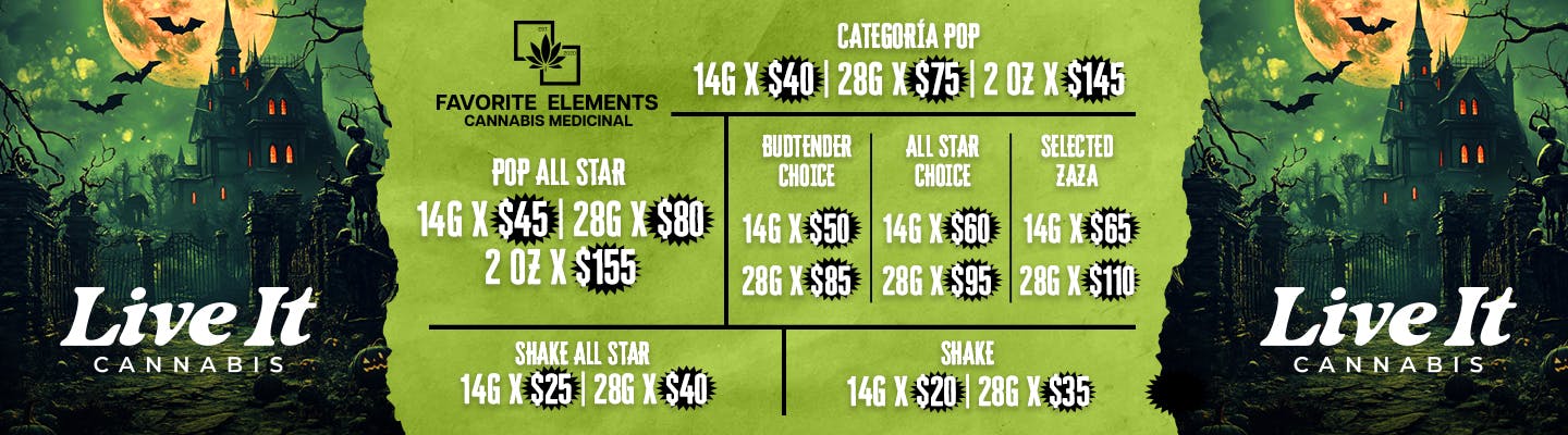 Favorite Elements Cannabis listing banner