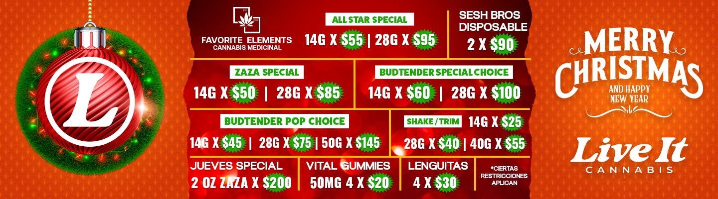 Favorite Elements Cannabis listing banner