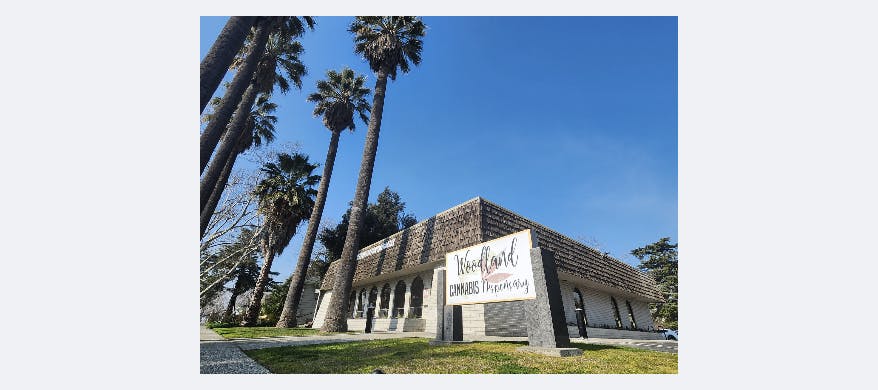 Woodland Cannabis Dispensary listing banner