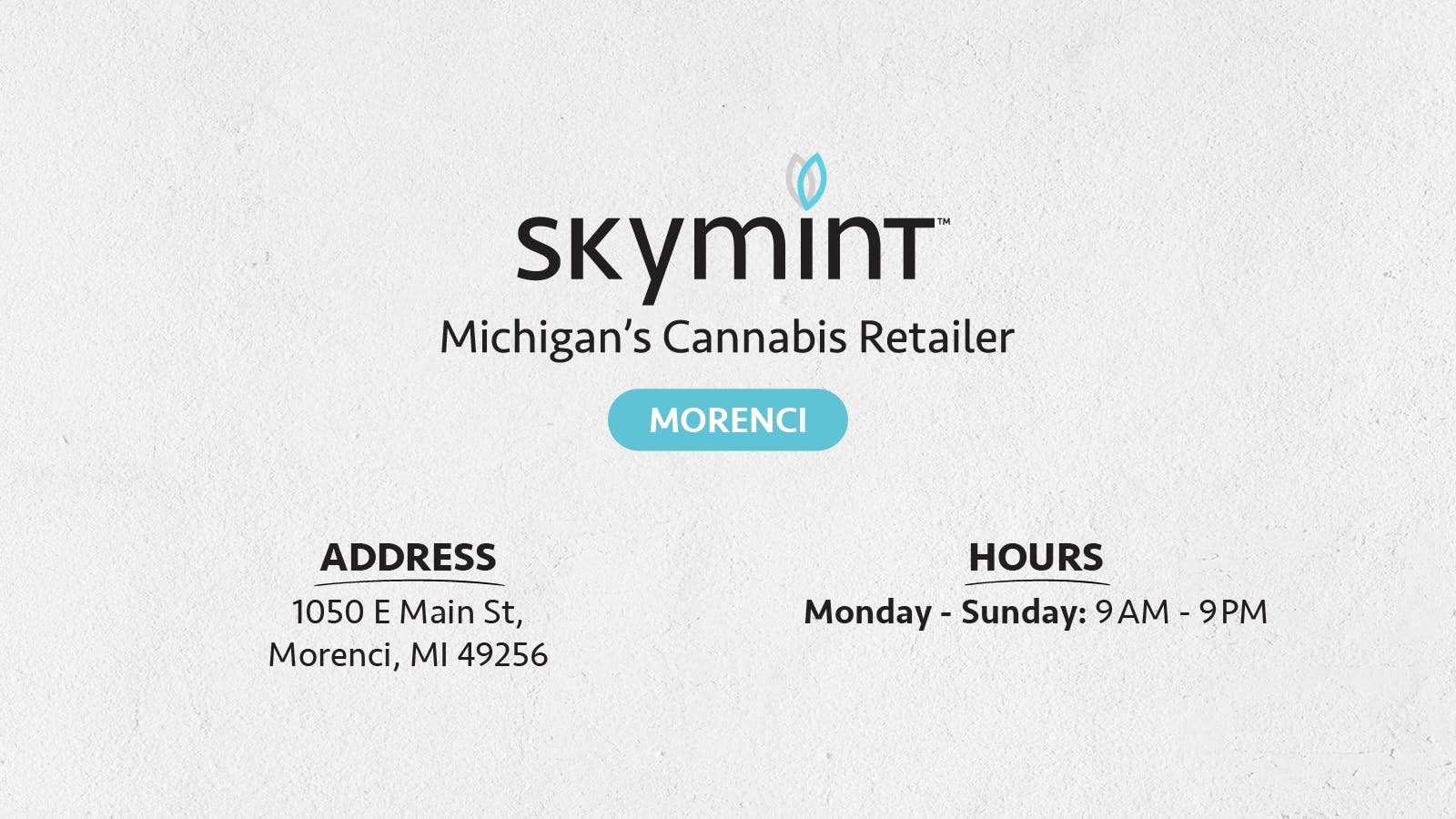 Skymint - Morenci listing banner