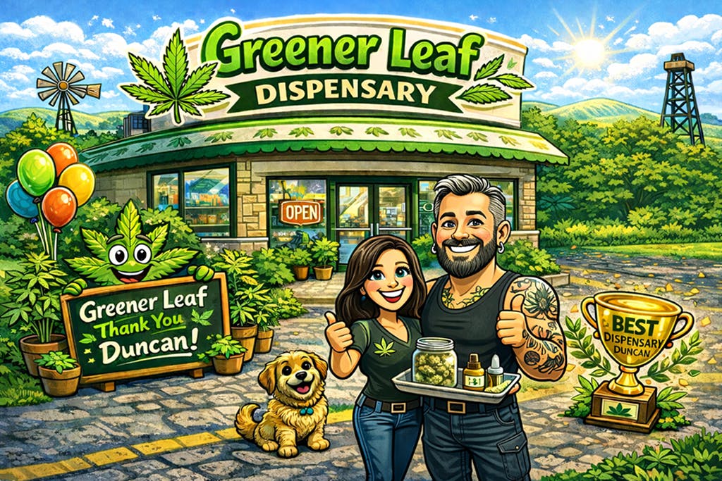 Greener Leaf Wellness listing banner