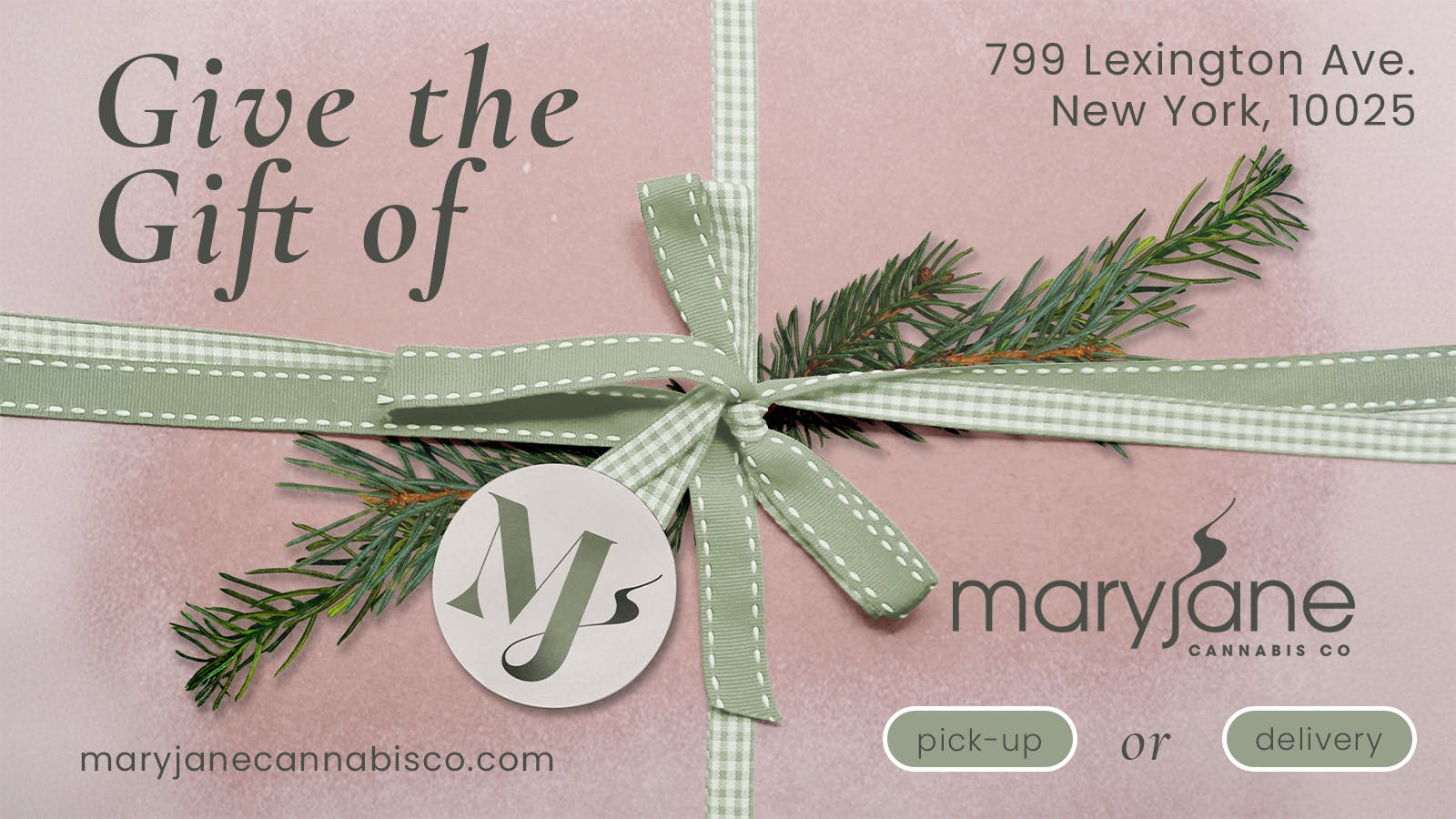 MaryJane listing banner