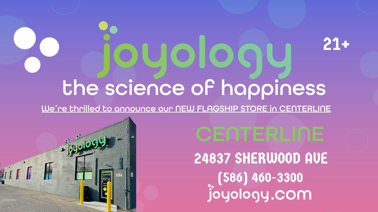 Joyology - Sherwood/Centerline listing banner
